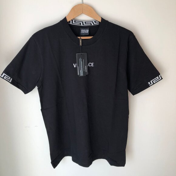 New Casual short sleeve T Shirt Men's Versace